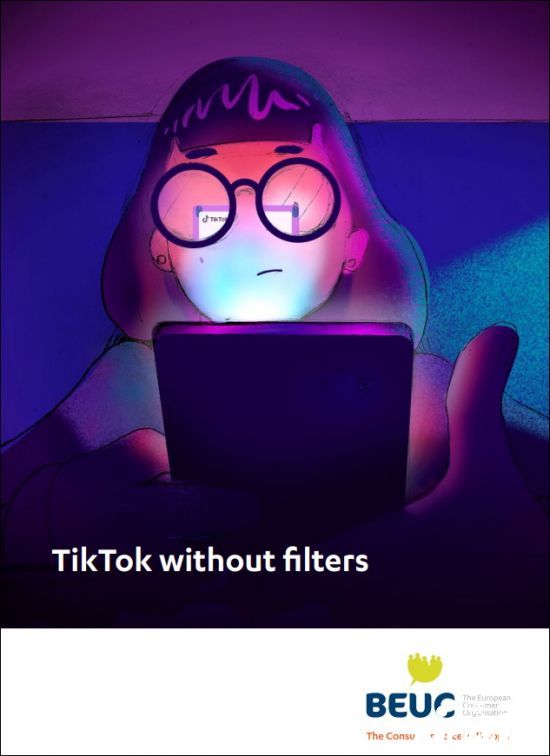 欧洲消费者组织投诉TikTok：未过滤不当内容保护儿童