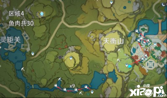 原神手游鱼肉分布位置介绍
