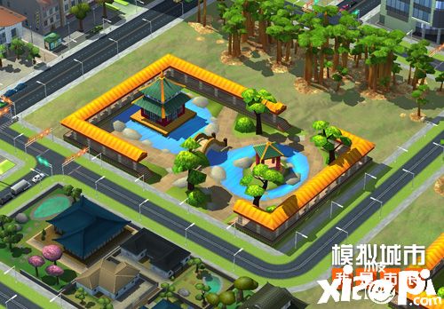 《模拟城市：我是市长》感受中式园林的古雅韵味