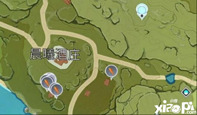原神手游胡萝卜位置介绍