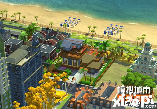 《模拟城市：我是市长》建造春华绚烂的花园洋房！