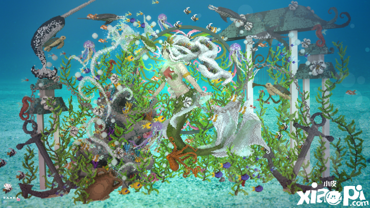 《我的世界》大神创造水中新生物！