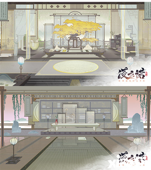 绮丽国风社交手游《凌云诺》原画场景持续公开中