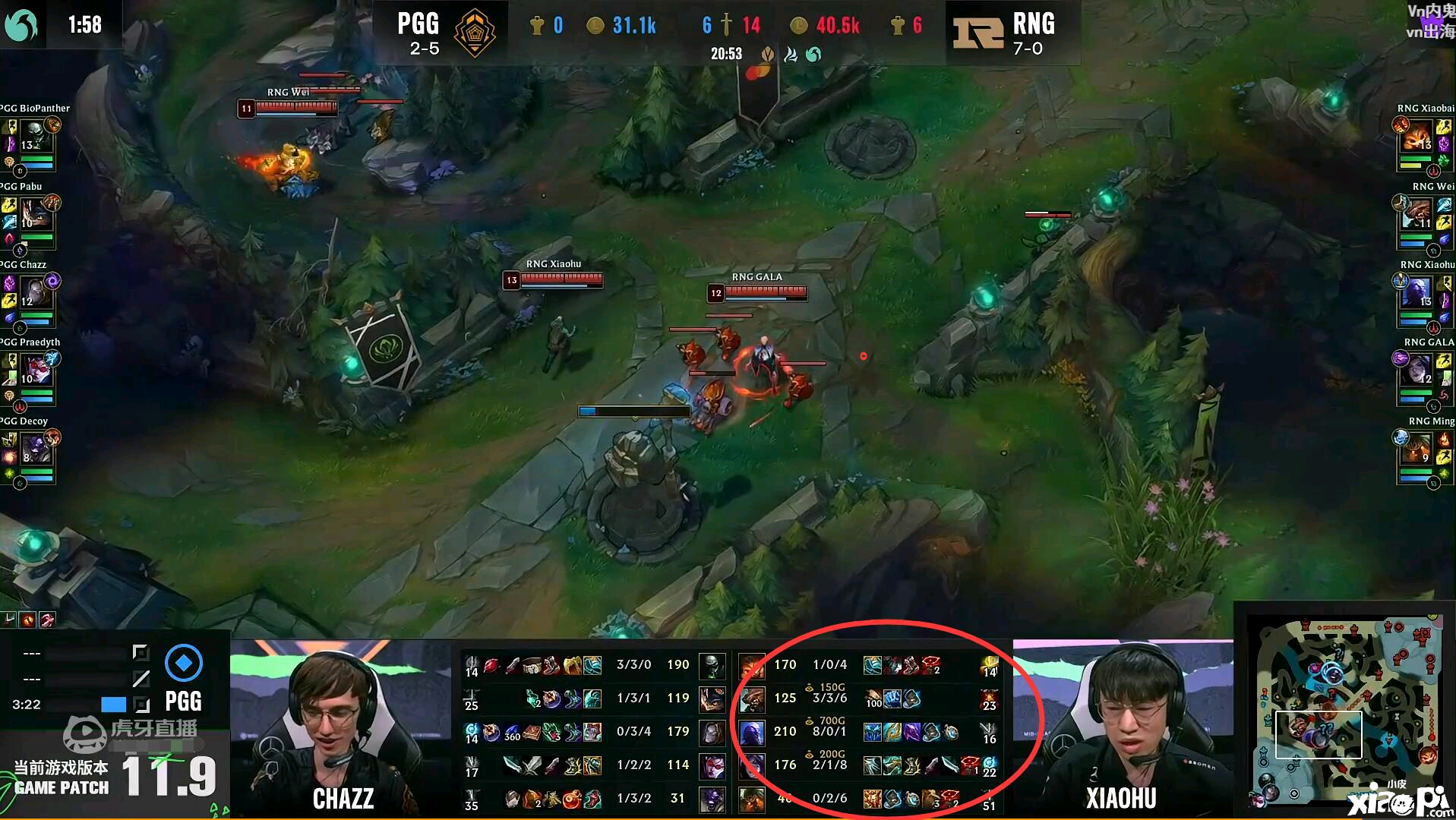“小虎LOL双修第一人”，500万观众看呆，RNG：就是玩
