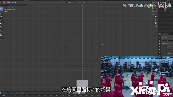 自学动画制作3年，我朋友也想做个「鱿鱼游戏」
