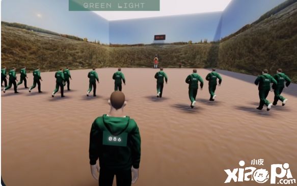 自学动画制作3年，我朋友也想做个「鱿鱼游戏」