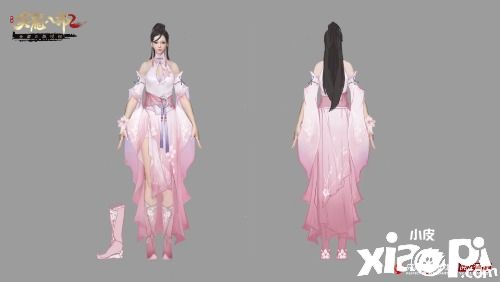 这就是《天龙八部2》手游最仙气的职业？人设图抢先看