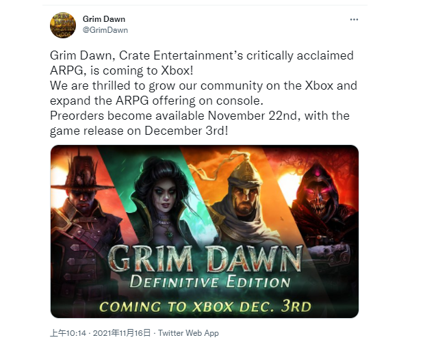 《恐怖黎明》即将登陆Xbox 本月22日开启预售