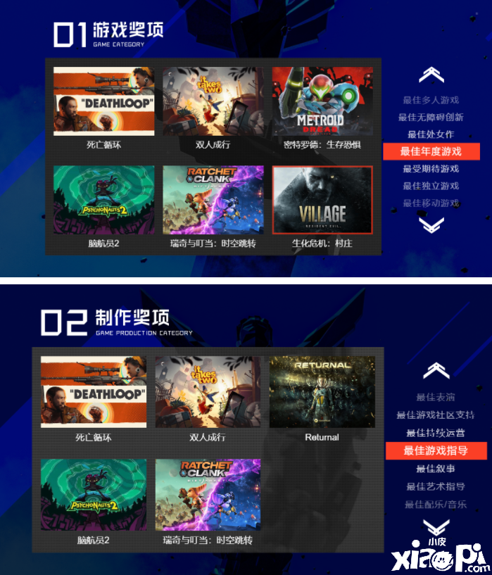 TGA2021与Bilibili合作开设投票站 TGA 12月10日正式开始