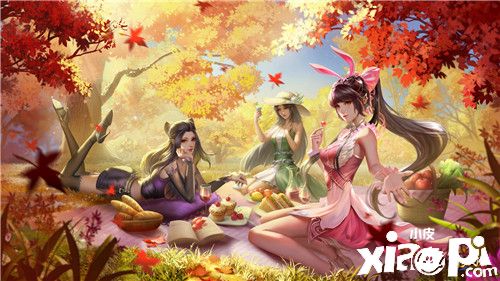 《新斗罗大陆》史莱克三美秋季登录壁纸惊艳登场！