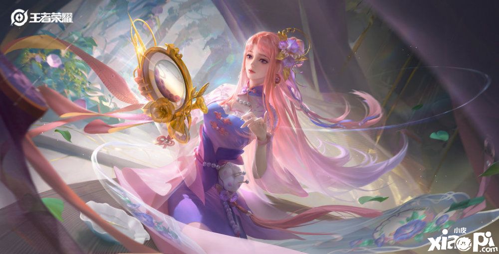 王者荣耀：创意互动月历上线 公孙离祈雪灵祝2D海报优化