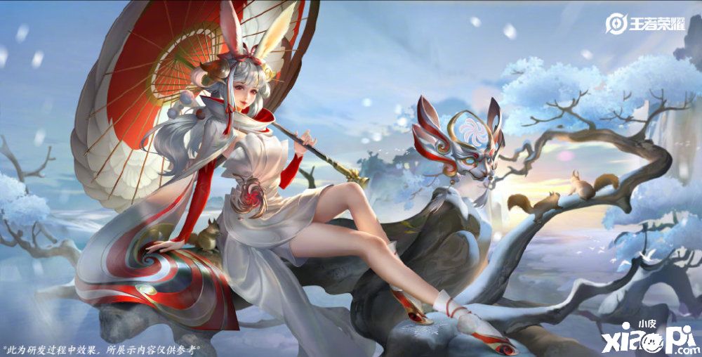 王者荣耀：创意互动月历上线 公孙离祈雪灵祝2D海报优化