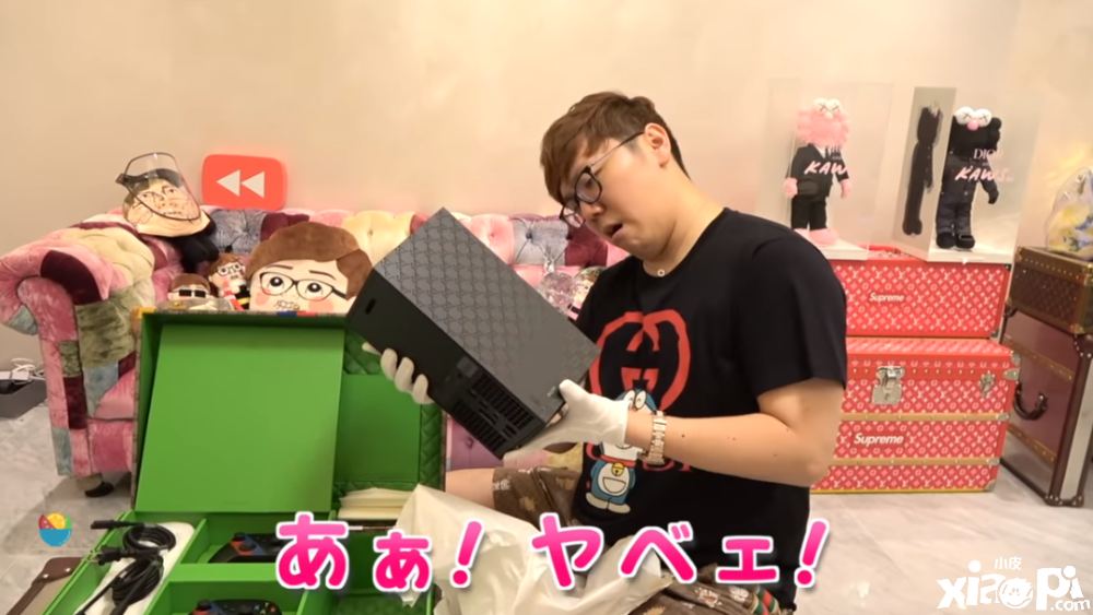 Xbox联动Gucci发售的Xbox开箱啦！还附送XGP!