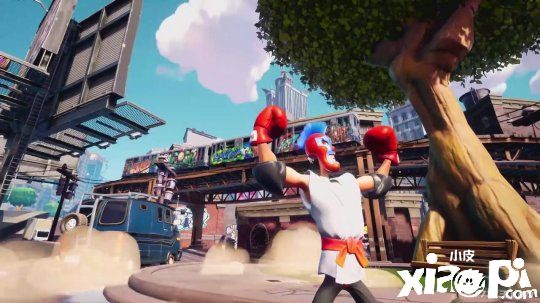 Epic Games与钢铁银河工作室展示了最新吃鸡《Rumbleverse》