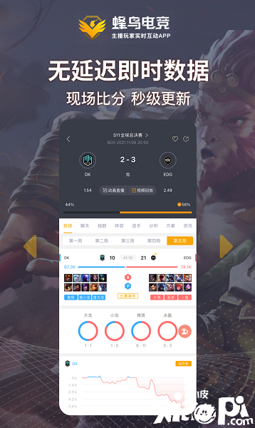 蜂鸟电竞APP优化升级！为直播玩家打造最好的平台！