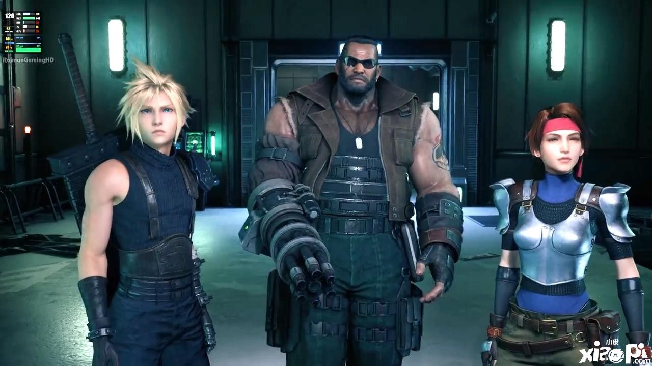 《最终幻想7：重制过渡版》pc版最高画质实机展示