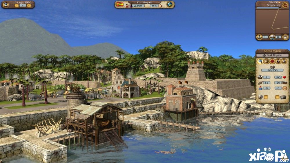 微软Xbox金会员免费领取策略经营类游戏《海商王3》