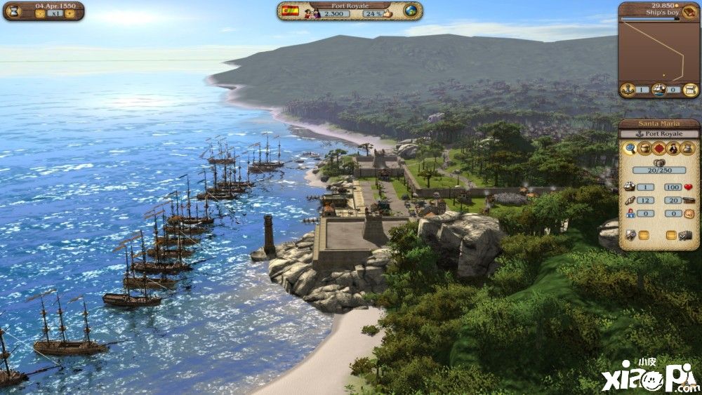 微软Xbox金会员免费领取策略经营类游戏《海商王3》