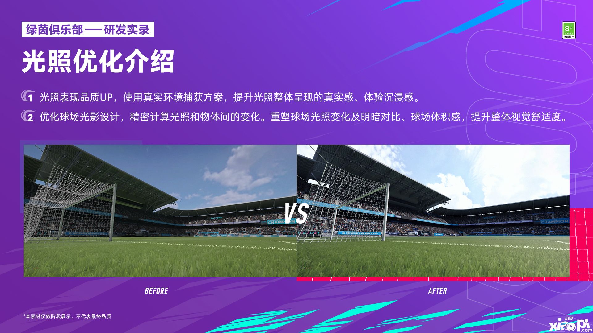 《绿茵信仰》研发实录抢先爆料！三大画质提升！