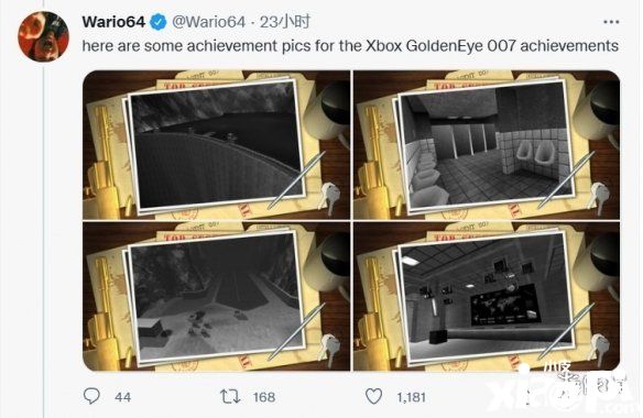 经典游戏《007：黄金眼》重制版情报被xbox live曝光了？