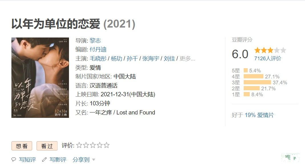 《反贪风暴5》口碑中庸，豆瓣仅仅获得5.1分