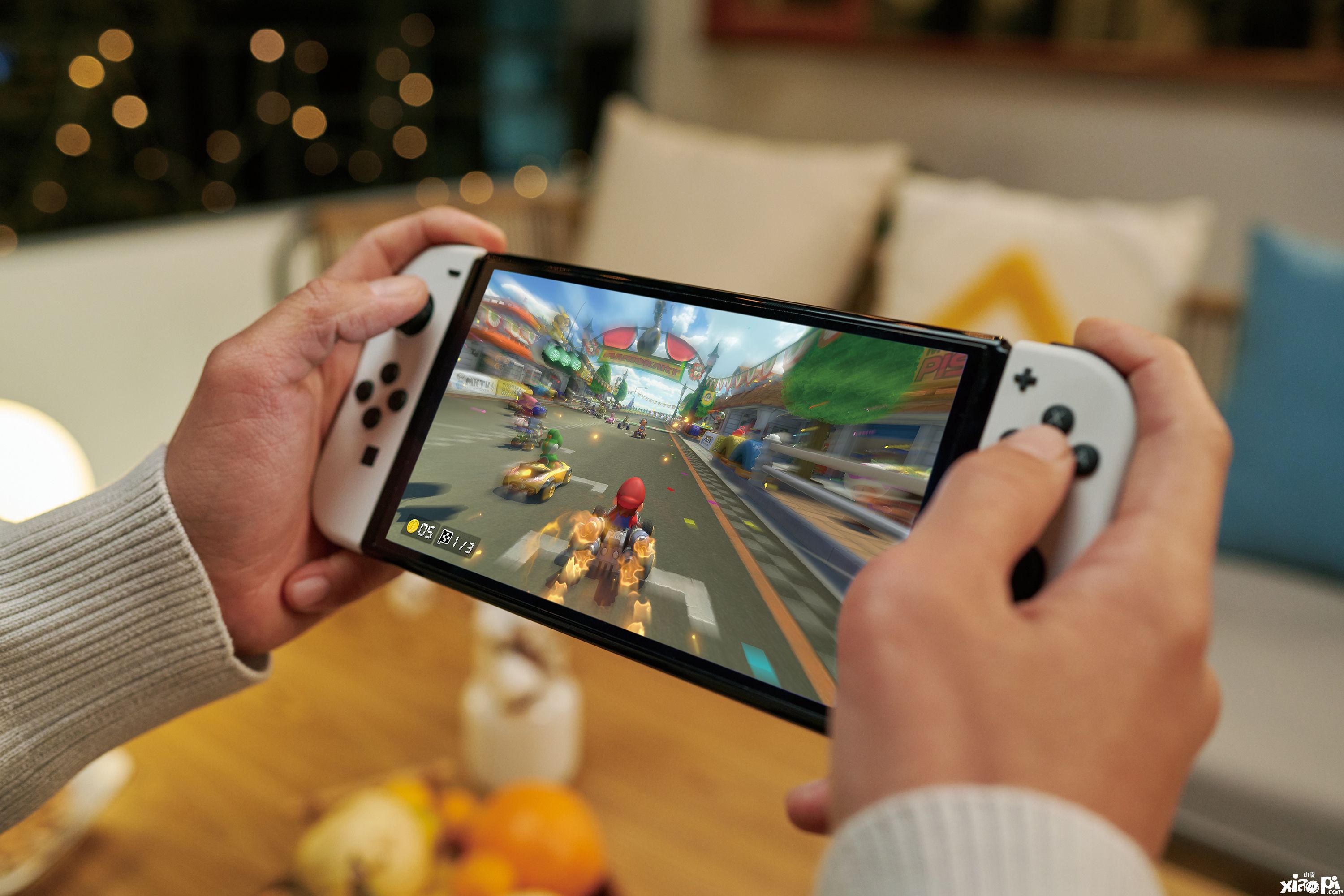腾讯引进Nintendo Switch(OLED版)是NS目前的全新款式！