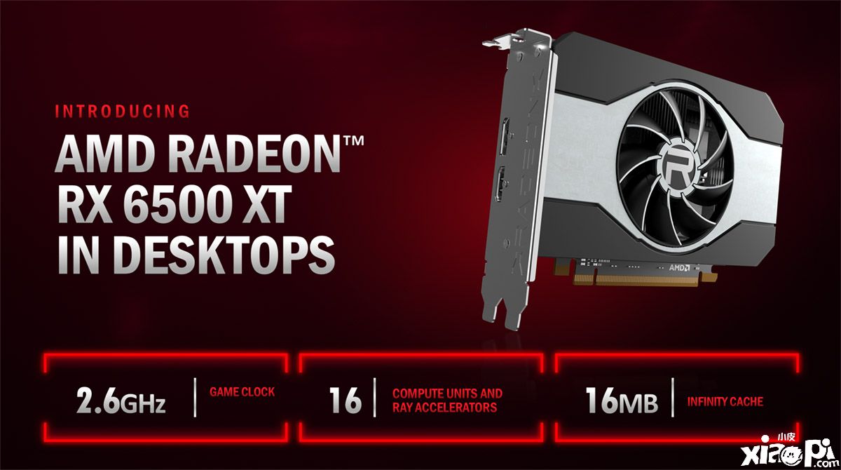 AMD Radeon RX 6500XT在法国溢价近50% 售价为299欧元