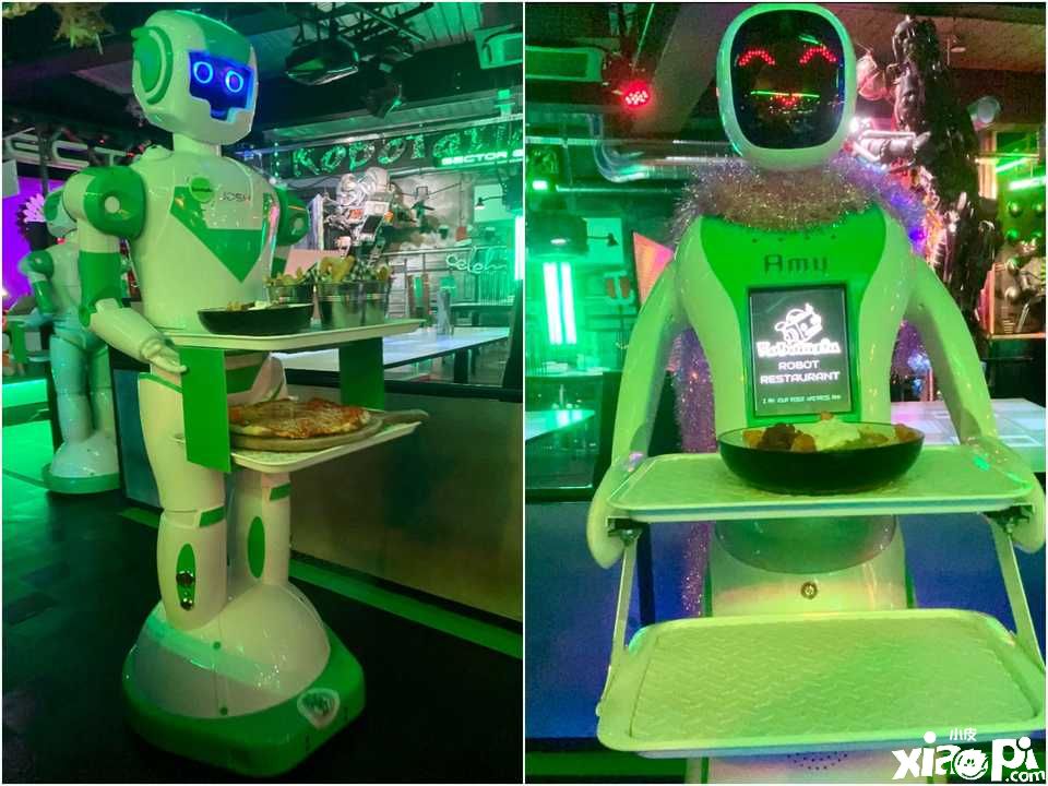 机器人餐厅老板表示机器人暂时无法取代人类！