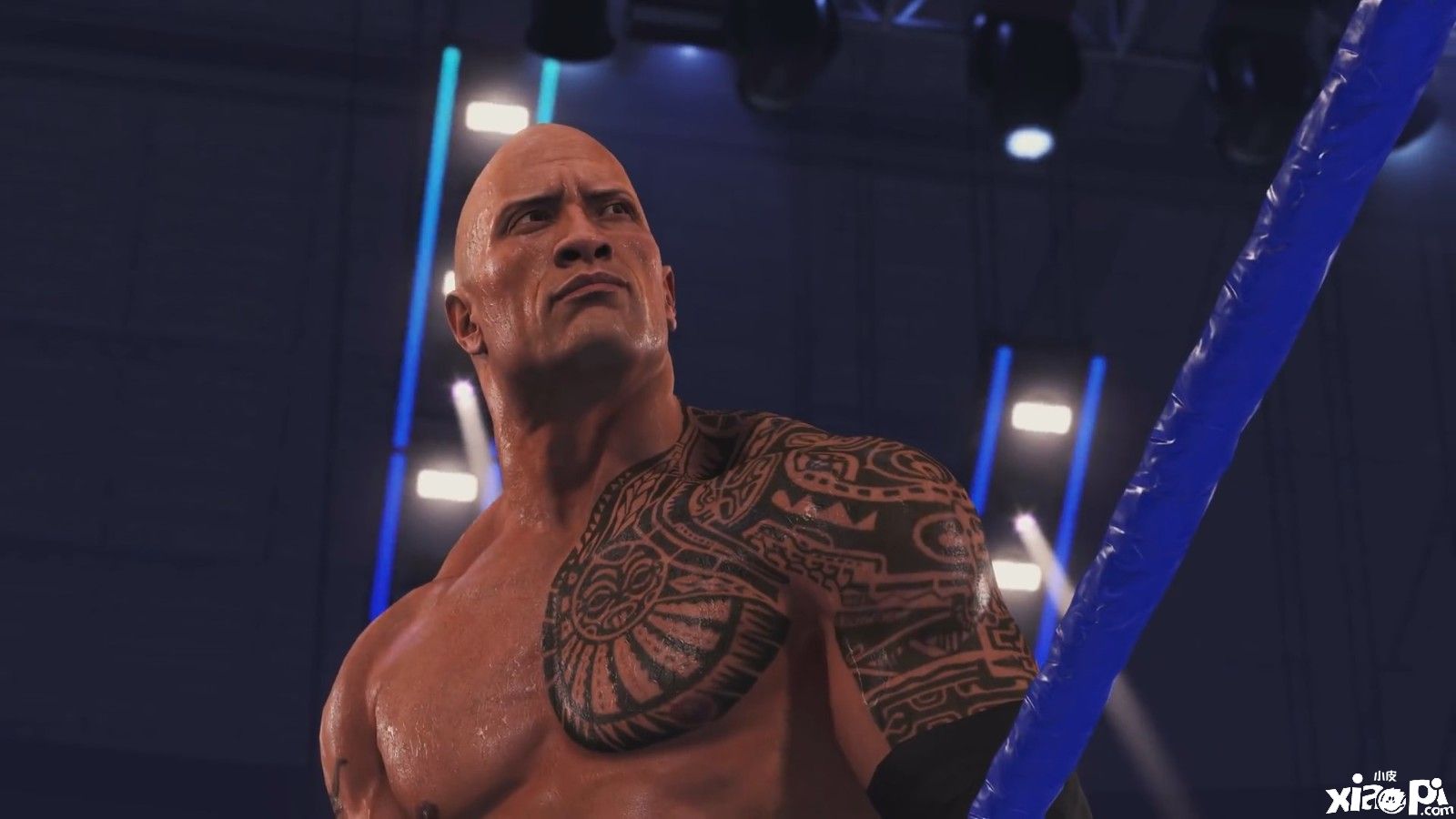 《WWE 2K22》全新实际预告片公开，巨石强森登场！