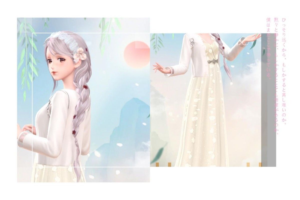 《闪耀暖暖》时尚达人苏暖暖穿搭技能，满满的春日氛围感