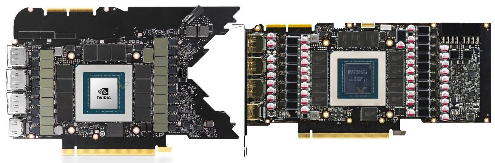 英伟达RTX 4090显卡PCB曝光，最高600W功耗24GB显存！
