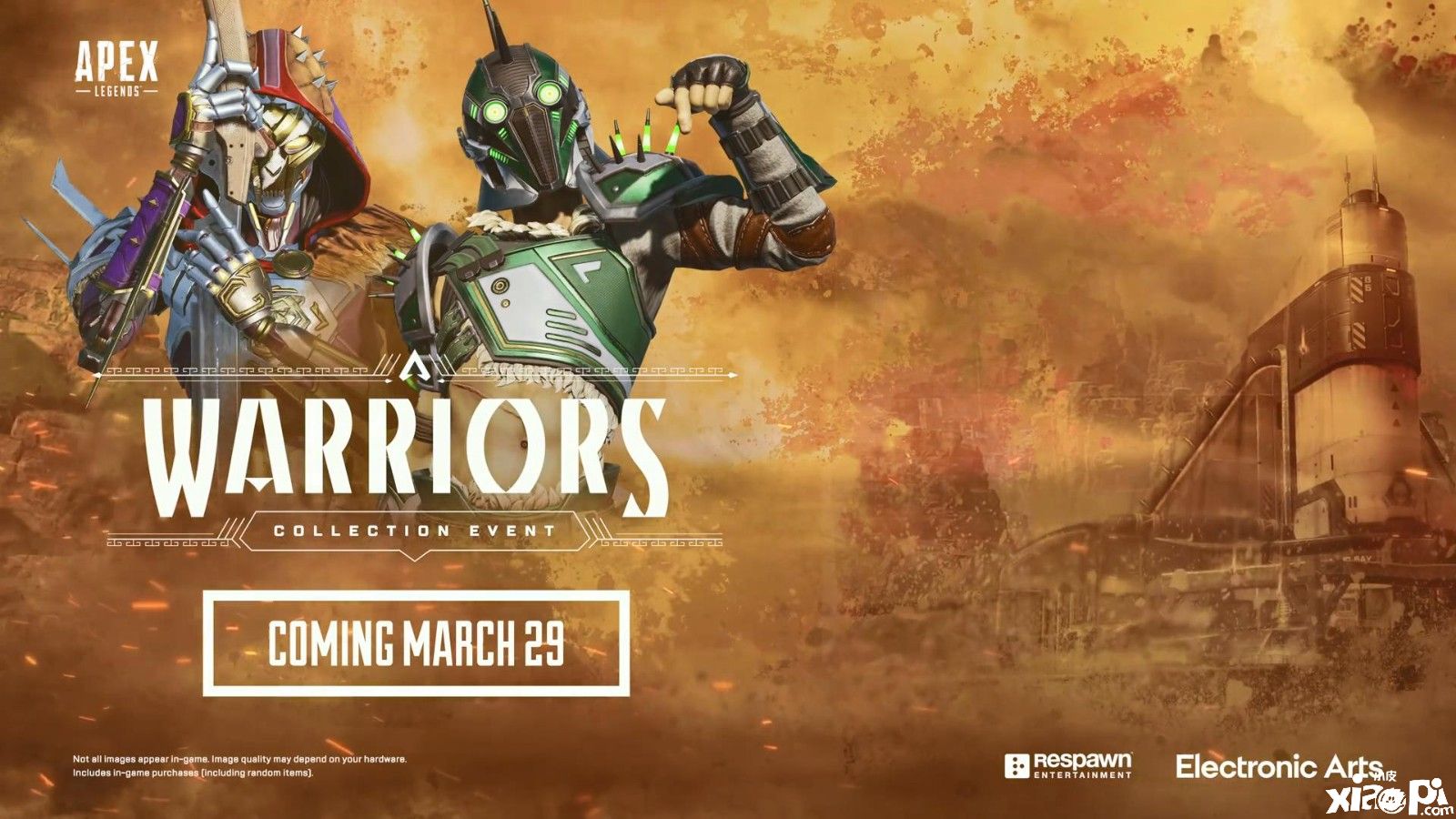 《Apex英雄》战士收集活动预告公开，3月29日正式上线！