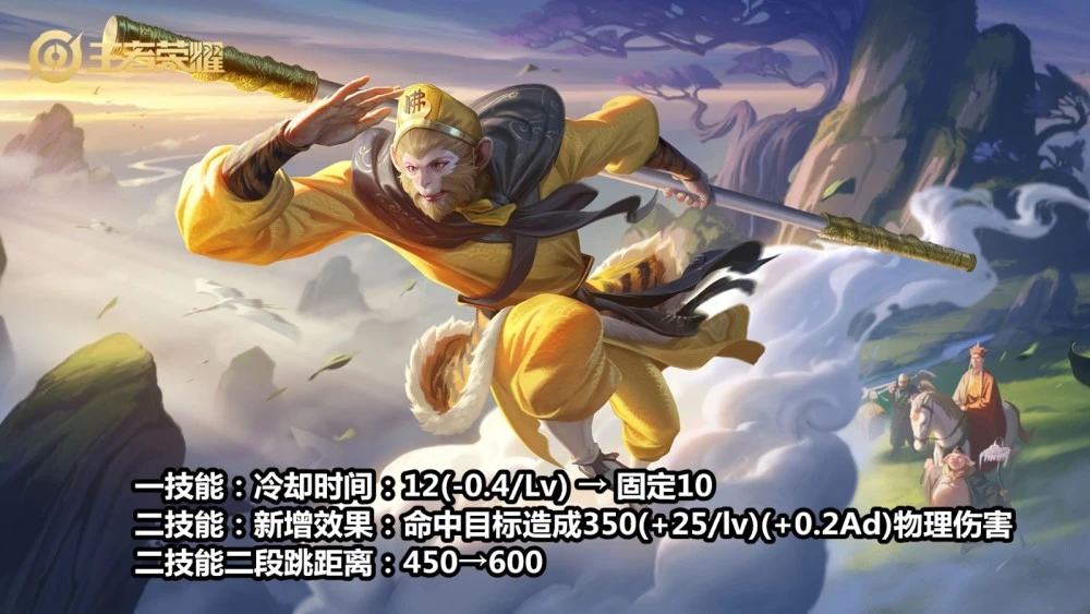 《王者荣耀》体验服3.25版本前瞻，孙策第八次加强，孙悟空直接“无敌”！