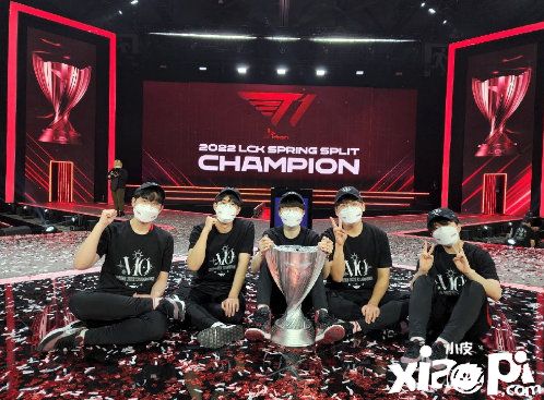 LCK春季赛:二十连胜无可匹敌!T1战队春季赛全胜夺冠