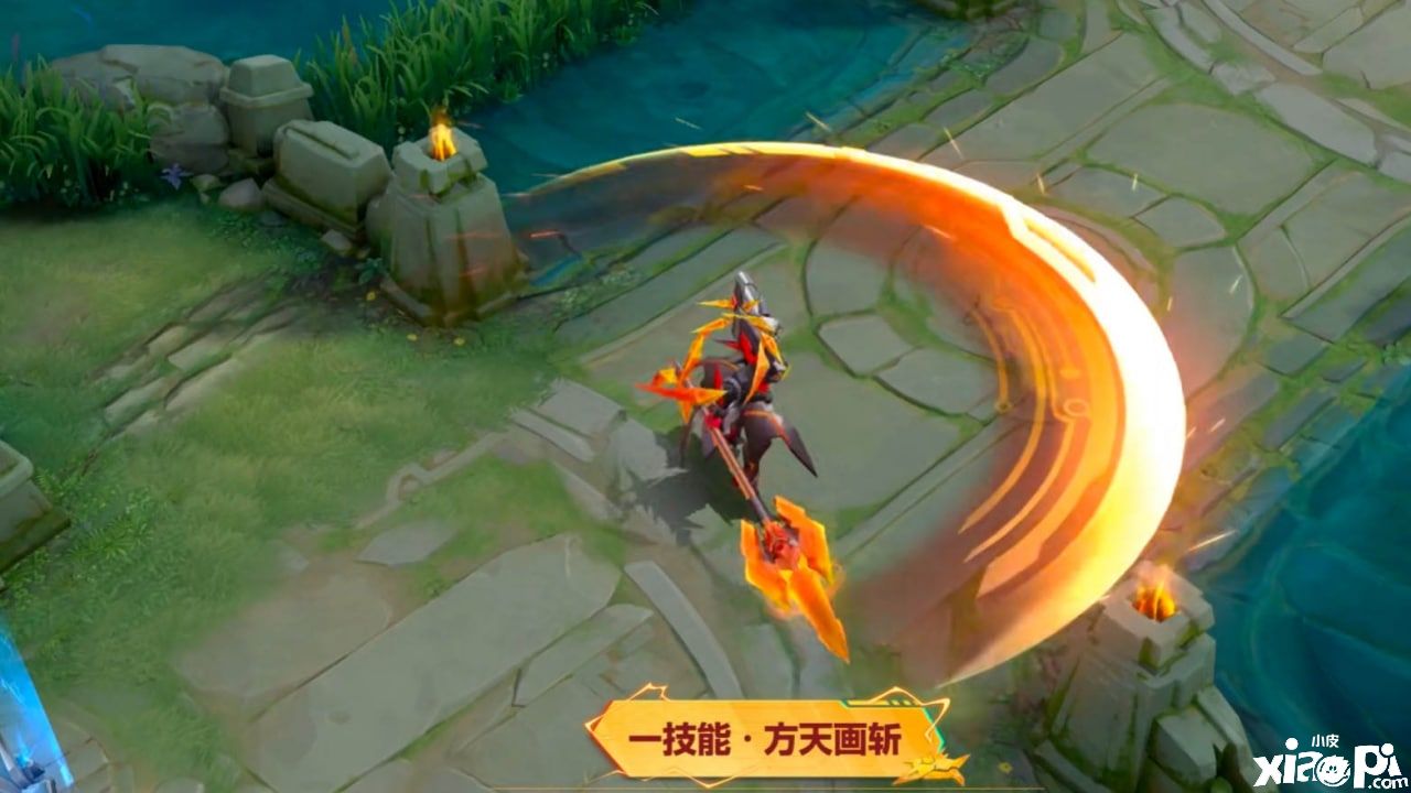 王者荣耀吕布末日机甲特效公布:方天画戟优化,金色大招特效满屏