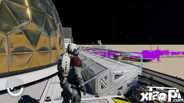 游戏《星空》早期开发版本实机截图公布，基地前脸神似登陆艇！