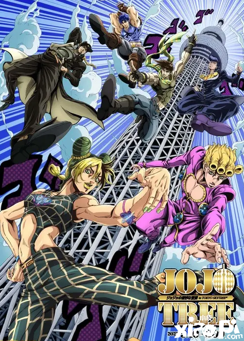 《JOJO的奇妙冒险》10周年联动东京晴空塔！