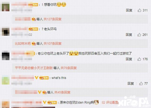 谢霆锋分享《艾尔登法环》屏摄图，粉丝纷纷呼应想看霆锋直播玩！