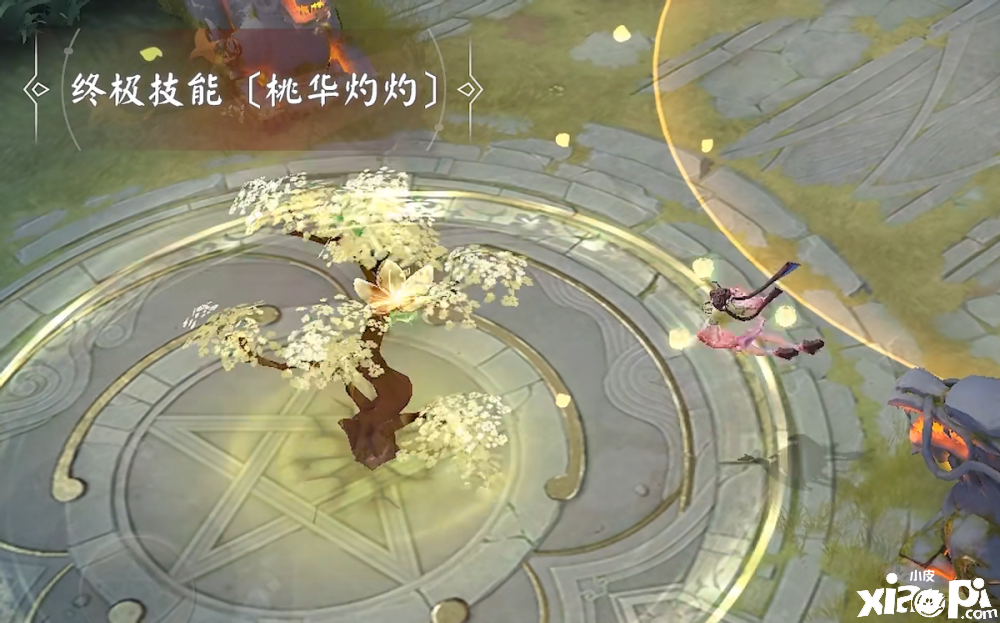 《决战平安京》“蔓阙春枝”风格大改造,新皮直接让桃花妖变绿!