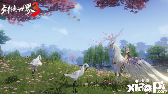 峨眉女侠现身《剑侠世界3》全新资料片“万花谷”4月29日正式上线！