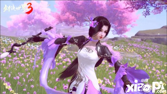 《剑侠世界3》新门派“万花”首爆，资料片“万花谷”4月29日正式上线！