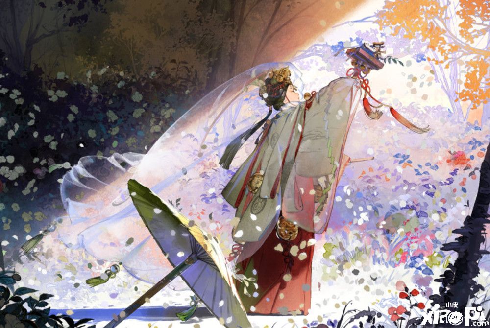 《阴阳师》下一期花合战皮肤情报公开，铃彦姬“铃荼神蘼”即将到来！