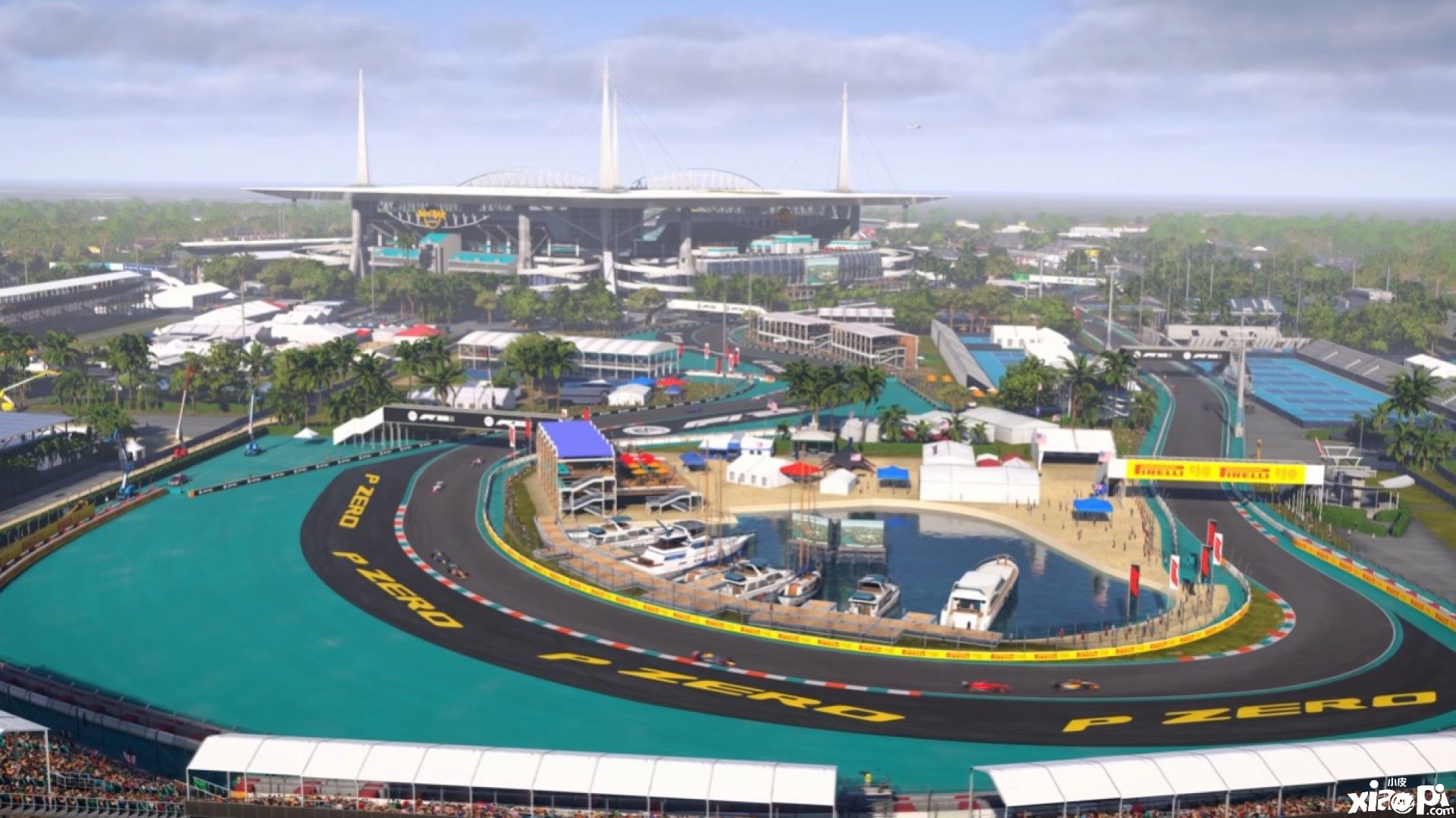 《F1 22》最新预告片公布，展示新赛道“迈阿密国际赛道”预热场景！