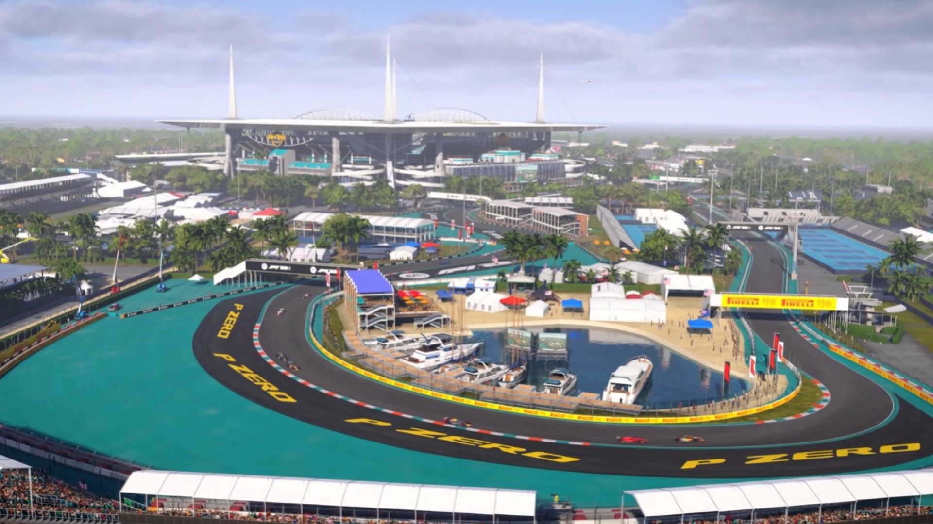 《F1 22》最新预告片公布，展示新赛道“迈阿密国际赛道”预热场景！