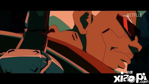 《赛博朋克2077》世界观原创动画公布新画面，游走于法外的雇佣兵！