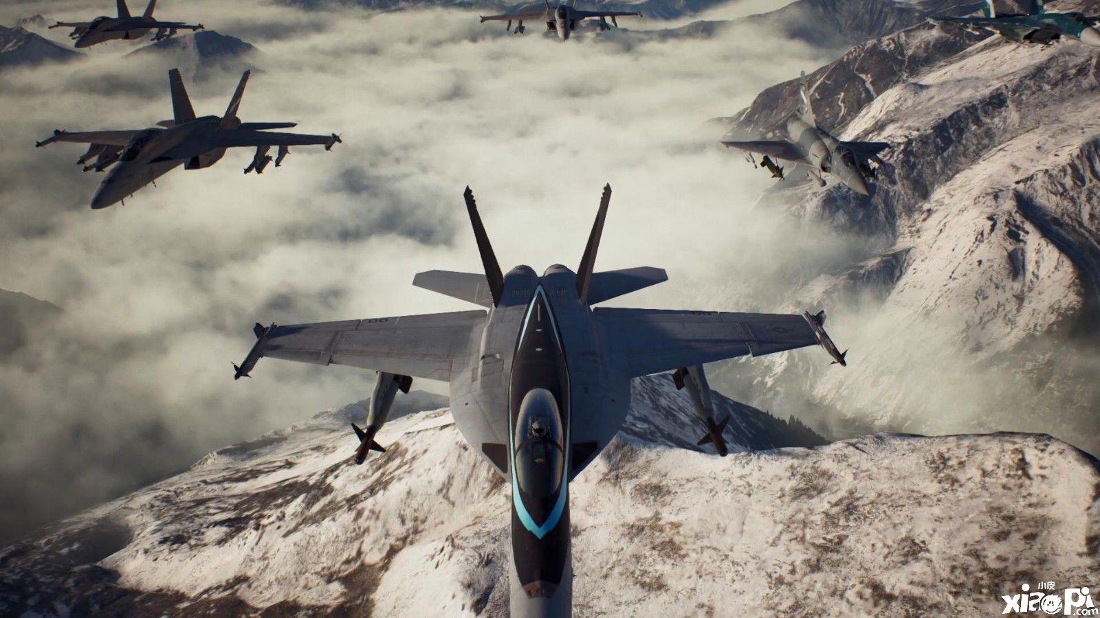 《皇牌空战7：未知空域》x《壮志凌云：独行侠》联动DLC预告片公布