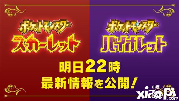 《宝可梦：朱/紫》新情报将于6月1日晚公布，新预告同步公开！