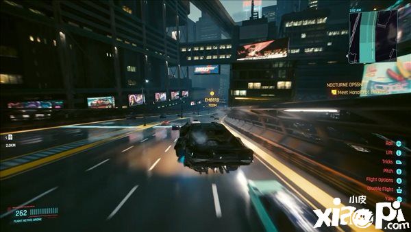 《赛博朋克2077》飞行汽车MOD演示公布，这味道才正宗！
