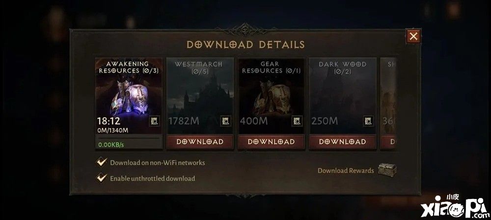 《暗黑破坏神：不朽》国际服出现Bug，资源包丢失需要重新下载游戏！