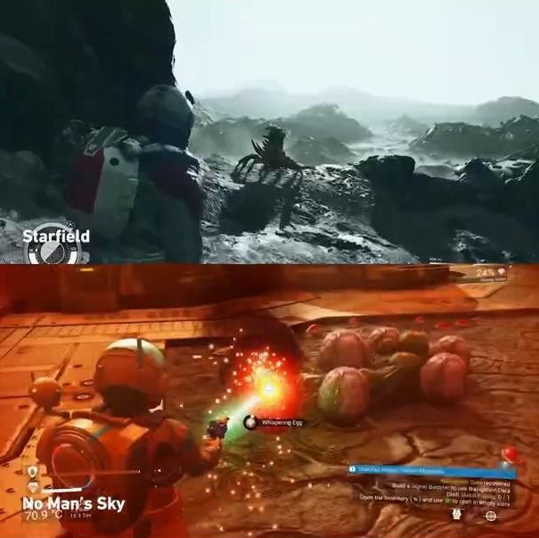 科幻RPG《星空》较比《无人深空》视频公布！